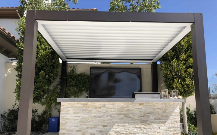 Equinox Louvered Roof System Patio Covers